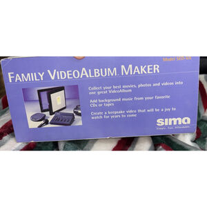 Sima Model SED-VA Video Maker – Transfer Slides/Photos w/ Audio